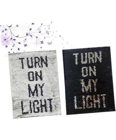 Sequins Patches Patch Diy for Clothing Embroidery Cloth Paste Banner Applique Embroidered - Buy Online on GoSupps.com