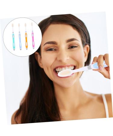 Minkissy 4-Piece Ultrafine Soft Toothbrush Set for Kids | Travel-Friendly Children's Toothbrushes for Gentle Care - Buy Online on GoSupps.com