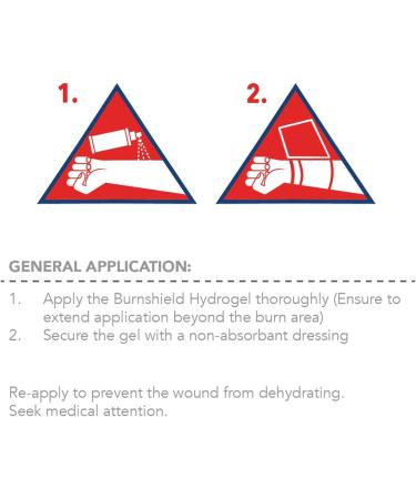 Burnshield Sterile Trauma Fire Burn Hydrogel Spray 1.8 oz - Fast Relief - Buy Online on GoSupps.com