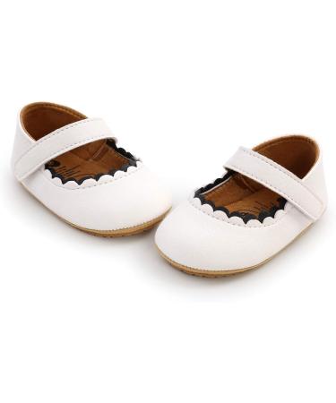 Baby Girl's Mary Jane First Walking Shoes - Anti-Slip Princess Shoes for Infants 0-6 Months - Buy Online on GoSupps.com