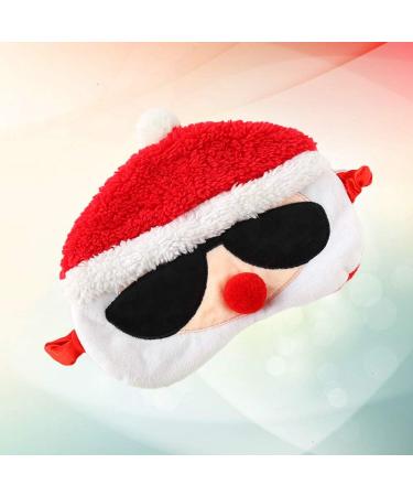 Amosfun Santa Sunglasses Sleep Eye Mask - Christmas Creative Eye Mask - Buy Online on GoSupps.com