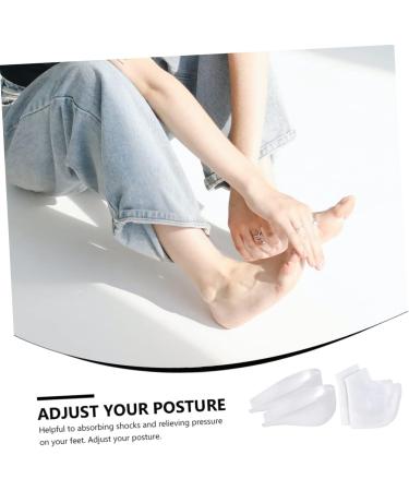 NOLITOY Heel Cover Protection Pads - 2 Sets White Man's Sebs Sole of Foot - International Shipping Available - Buy Online on GoSupps.com
