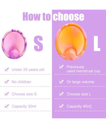 Wusanan Menstrual Disc - 2 PCs Eco-Friendly Silicone Cups for Active Women | Ideal for Sports Swimming & Intimacy - Buy Online on GoSupps.com