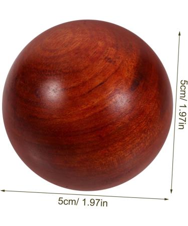 Healeved Wooden Massage Balls - Set of 4 Handcrafted Bamboo Training & Stretch Balls for Muscle Relief & Finger Health - Buy Online on GoSupps.com