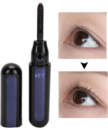 Eyelash Curler Electric Eyelash Curler Fast Heating Long Lasting Eyelash Curling Tool (Black) - Buy Online on GoSupps.com