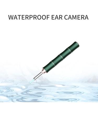 Ear Wax Removal Ear Cleaner Camera - 6 LED Lights, Ear Cleaning Kit for iPhone, iPad, Android - Green - Buy Online on GoSupps.com