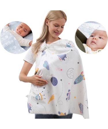 Breastfeeding Cover - Nursing Shawl Apron for Full Privacy and Protection - Buy Online on GoSupps.com