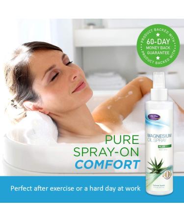 Life-flo Magnesium Oil Spray with Aloe Vera - 8 oz | Natural Muscle Relief & Skin Moisturizer - Buy Online on GoSupps.com