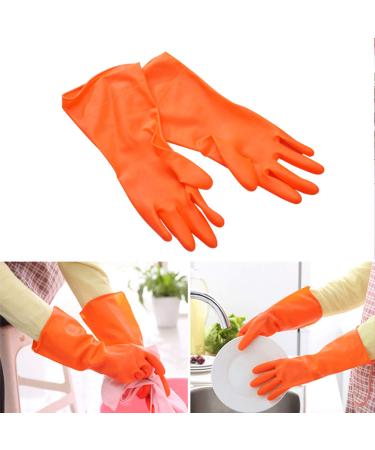 TopBine 6 Pairs Large Multi-Purpose Rubber Cleaning Gloves - Reusable Waterproof Kitchen Household Gloves - 6 Colors (Medium) - Buy Online on GoSupps.com