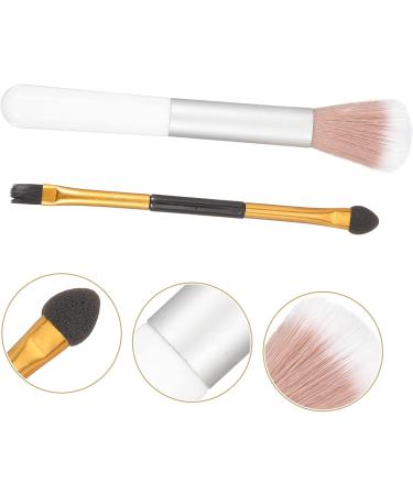 GOOHOCHY 2pcs Makeup Brush Eyeshadow Brush Eyeshadow Smudge Brush Cosmetic Eye Brush Eye Tool Brush Wool - Buy Online on GoSupps.com