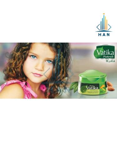 Vatika Naturals Nourish & Protect Styling Hair Cream with Henna Almond & Aloe Vera - 140ml for Healthy Hair | Buy Online Worldwide - Buy Online on GoSupps.com