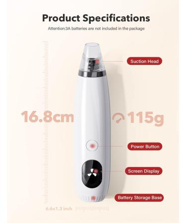 Ear Wax Removal Kit with HD Camera & 6 LED Lights for Safe Cleaning of Ear Canal | Compatible with iOS & Android Smartphones - Buy Online on GoSupps.com