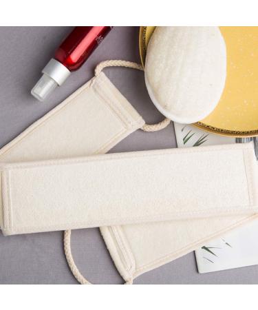 Buy Luffa Sponge Back Scrubber Kit for Bathroom & Shower | 100% Natural Luffa Body Pad with Back Belt Exfoliate & Refresh Skin - Buy Online on GoSupps.com