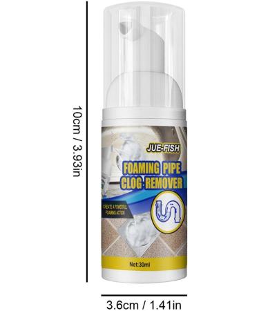 Toilet Unclogger Liquid - Multifunctional Toilet Cleaning Agents - Practical Drain Cleaner for Toilets Sinks Tubs Removes Tough Stains and Odor A/v - Buy Online on GoSupps.com