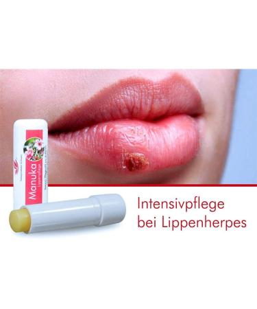 Manuka Lip Care for Herpes - Soothing Healing Balm Pen 4.8g | International Shipping - Buy Online on GoSupps.com