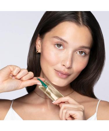 Tweezerman Emerald Shimmer Mini Slant Tweezer with Case - Precision Hair Removal Tool - Buy Online on GoSupps.com