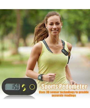 Lufeis Mini Pedometer - 3D Clip-On Fitness Tracker for Women | Simple Accurate No App Required - Buy Online on GoSupps.com