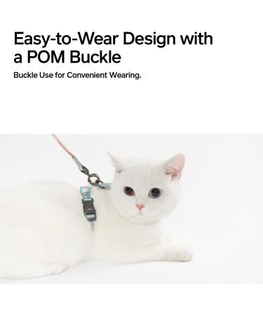 Pidan Cat Dishes & Leash | Adjustable Travel Cat Bowls for Large & Small Cats | Pet-Safe Lightweight Soft Design - Blue - Buy Online on GoSupps.com