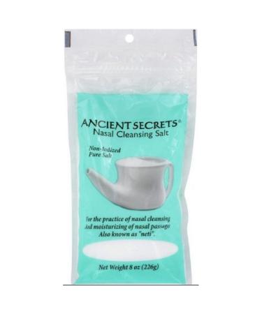 Ancient Secrets - Ancient Secrets Nasal Cleansing Pot Salt - 8 Oz (Pack of 6) - Pack Of 6