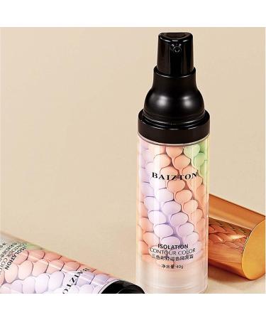  LINGJIONG Ones Step Color Corrector - Tri-color Isolation Cream - face foundation isolating cream invisible pores moisturizing foundation and concealer - Buy Online on GoSupps.com