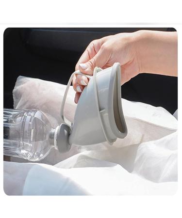 Portable Urinals Outdoor Car Travel Portable Adult Urinal Unisex Potty Pee Funnel Peeing Standing Man Woman Toilet Portable Urinal Grey for Men Women (Color : Grey) - Buy Online on GoSupps.com