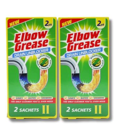 Elbow Grease Drian Unblocker 2 Sachets (PACK OF 2 BOX)