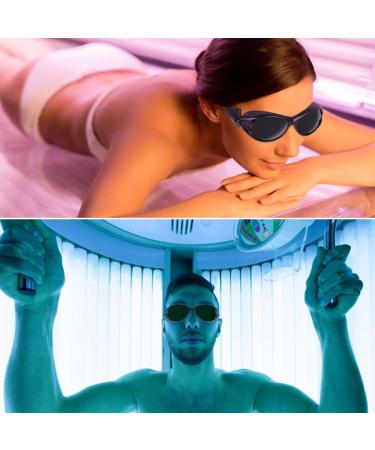Dubofu Red Light Therapy Glasses Tanning Glasses for Eye Protection - Buy Online on GoSupps.com