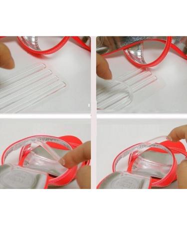 Clear Silicone Thin Adhesive Tape for High Heels - 24 Anti-Wear Back Foot Stickers for Women & Girls - Buy Online on GoSupps.com