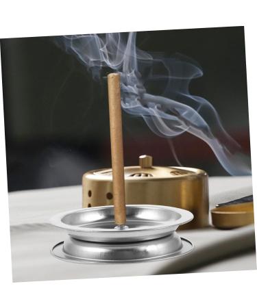 Minkissy 2-Piece Moxa Stick Holder Rack | Stainless Steel Moxibustion Base for Home Use | Metal Mopa Burner Stand - Buy Online on GoSupps.com