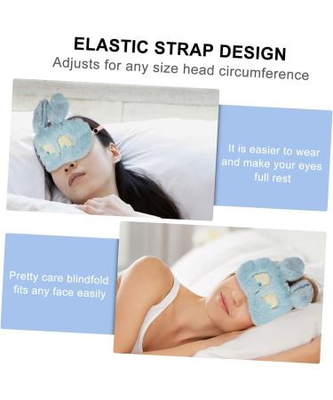 Buy Minkissy Fluffy Animal Eye Mask - Plush Sleep Mask for Comfortable Naps & Travel | Perfect Blindfold for Sleeping - Buy Online on GoSupps.com