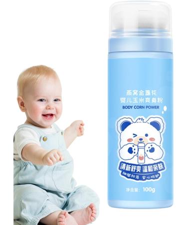  Vibhgtf Itchy Soothing Dusting Powder 100g Talcum Powder for Toddlers Baby Powder | Unscented Talc-Free Toddler Powder Organic Dusting Powder for Toddlers - Buy Online on GoSupps.com
