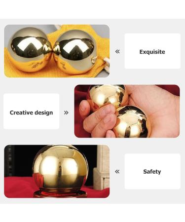 Tovinanna Baoding Balls - 1.5 Inch Solid Metal Precision Balls for Pendulum Demonstrations & Hand Exercises - Buy Online on GoSupps.com