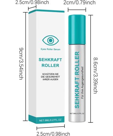 Rouleau de massage sous les yeux 8 ml cr me hydratante pour le travail sur cran long regarder des films lire apr s le travail la relaxation les pauses le coucher les voyages - Buy Online on GoSupps.com