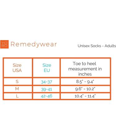 Remedywear Moisturizing Eczema Socks for Adults - Large Black Size | Inflammation Relief with Tencel & Zinc - Buy Online on GoSupps.com