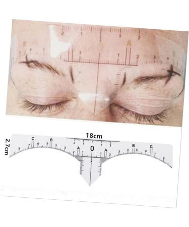 NOLITOY 30 Pcs Microblading Ruler Sticker Scale Ruler Eyebrow Guide Measure Tool Design Ruler Make up - Buy Online on GoSupps.com