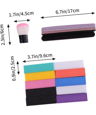 Ipetboom 1 Set Manicure Tool Polishing Set Nail Polishing File Buffer Buffing Block File Buffer Sanding Block File Manicure Tools Nail Manicure Kit Gel Nail Kits Tofu Cubes Multifunction - Buy Online on GoSupps.com