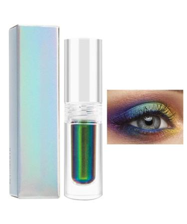 Chameleon Eyeshadow - Intense Pigment Chameleon Eyeshadow Liquid Eyeshadow - Long-Lasting Liquid Highlighter Shimmer Eye Makeup for Multichrome Eye Looks Coatuiyo
