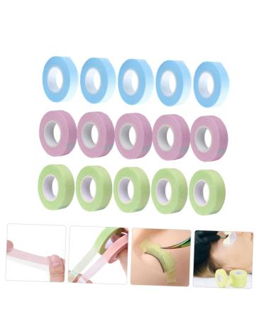 Healeved 15rolls Lash Tape Eyelash Grafting Tape Grafting Eyelash Tape Fabric Tape for Eyelash Graft Eyelash Tapes Durable Eyelash Tapes Breatheable Tape Eyelash Patches - Buy Online on GoSupps.com