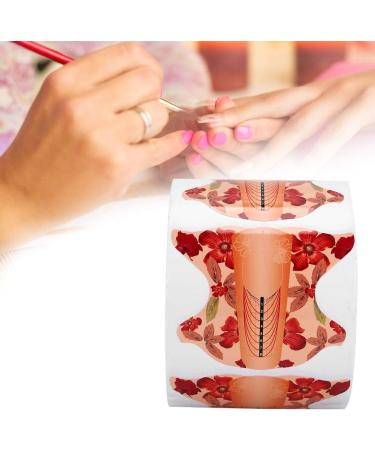 Nail Art Form Easy To Remove Dust Self-adhesive Forms Convenient To Use Nail Extension Form Long Nail Forms Easy To Operate and Carry for Nail Salons - Buy Online on GoSupps.com