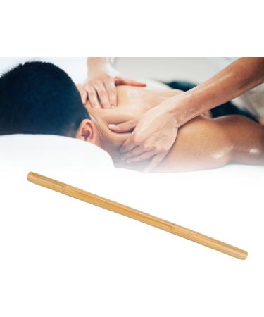 Warm Bamboo Massage Roller for Deep Muscle Relief & Body Shaping - Ideal for Shoulders Neck Back & Thighs - Buy Online on GoSupps.com