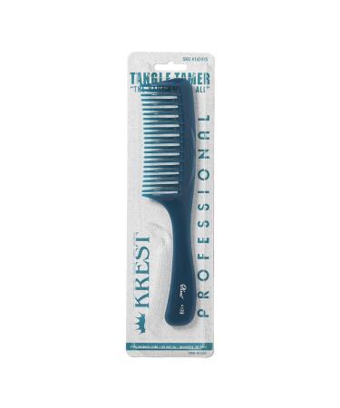 Krest Teal Tangle Tamer Curved Tooth Comb