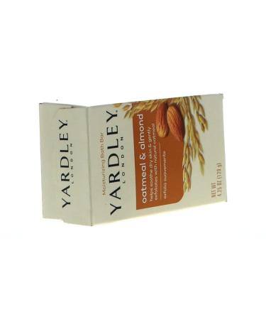Yardley London Oatmeal & Almond Bath Bar | Naturally Moisturizing | International Shipping Available - Buy Online on GoSupps.com