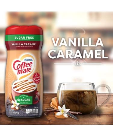 Nestle Coffee Mate Sugar Free Powdered Creamer Bundle - Chocolate French Vanilla & Vanilla Caramel - 867g - Buy Online on GoSupps.com
