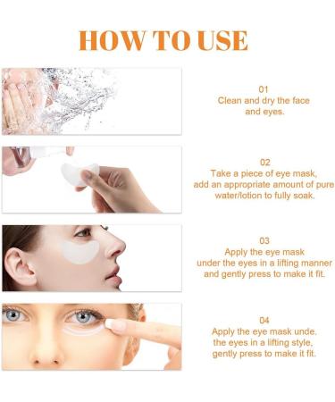 Dajidafu Soluble Film Eye Patches Anti-aging Hyaluronic Acid Moisturizing Eye Masks Skin Care Anti-Wrinkle Fine Lines Gel Patch - Buy Online on GoSupps.com