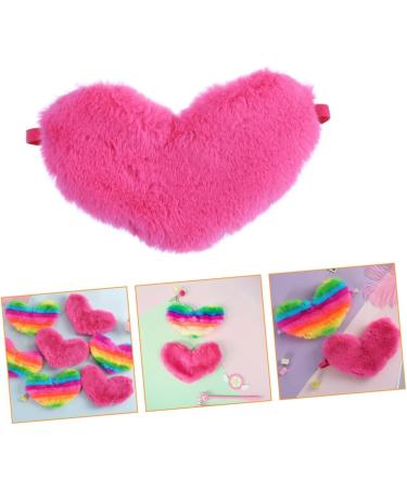 Beaupretty Masque de Sommeil Gar on Fille Peluche Forme C ur Cache Yeux Doux et lastique Masque Nuit Occultant pour Yeux Confortable et Cr atif pour Voyages et Siestes - Buy Online on GoSupps.com