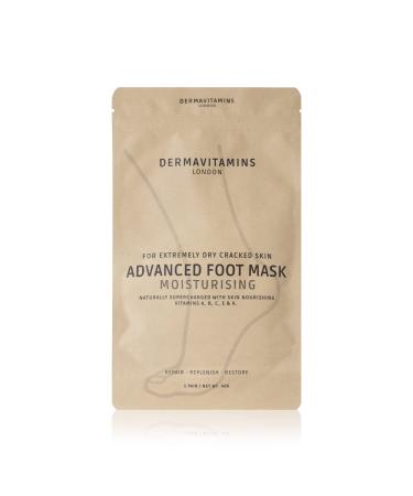 Dermavitamins Advanced Foot Mask Bag - Repairs Dry Feet (Moisturising)