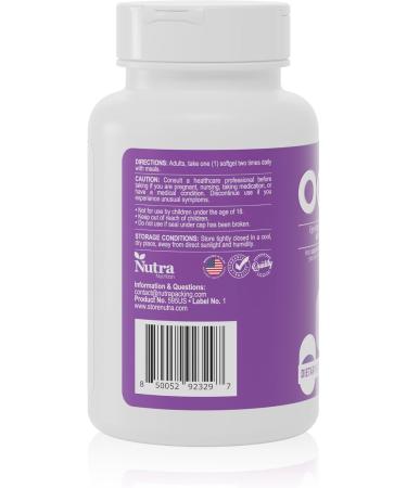 Nutra Nutrition Eye Vitamins with Lutein & Zeaxanthin Vision Support Supplement with Beta Carotene, Zinc & Vitamin A 60 Softgels - Buy Online on GoSupps.com