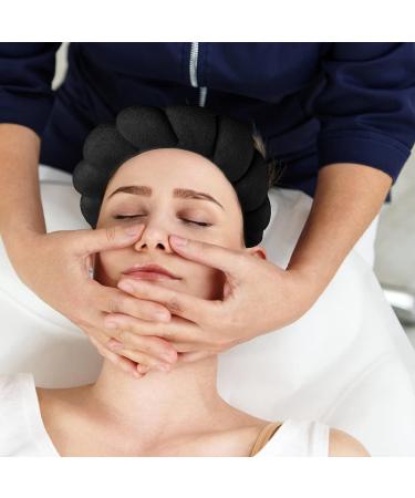 Women's Black Spa Headband for Face Washing, Makeup Removal, Shower - Skin Care Hair Accessories - Buy Online on GoSupps.com