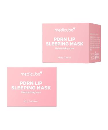 medicube PDRN lip sleeping mask glow balm | Salmon PDRN Collagen Shea Butter for Softer Lips Long-lasting Moisture Overnight and daily lip care Korean Skincare 0.35 oz. - Buy Online on GoSupps.com