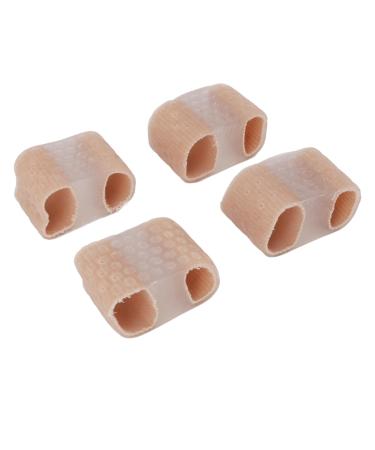 Filfeel 4 Party bale toe correction set toe spreader stretcher with 2 loops elastic bale toes correction savings for overlapping toes for women and men - can (l) l l